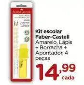 Carrefour Faber-castell - kit escolar oferta