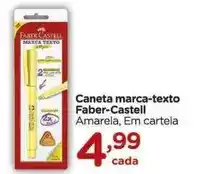 Carrefour Faber-castell - caneta marca-texto oferta