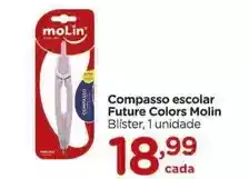 Carrefour Molin - compasso escolar future colors oferta