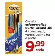 Carrefour Bic - caneta esferográfica cristal oferta