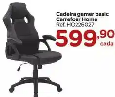 Carrefour Carrefour - cadeira gamese basic oferta