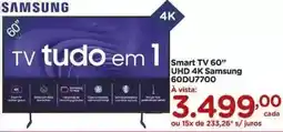 Carrefour Samsung - smart tv 60 uhd 4k oferta