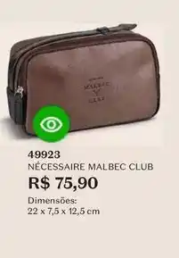 O Boticário Malbec - nécessaire club oferta