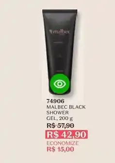 O Boticário O boticario - malbec black shower gel oferta