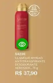 O Boticário Glamour - myriad antitranspirante desodorante aerossol oferta