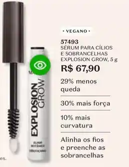 O Boticário O boticario - serum para cílos e sobrancelhas explosion grow oferta