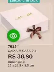 O Boticário O boticario - caixa m casa oferta