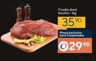 Coop Coxao Duro Bovino 1kg oferta