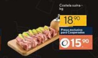 Coop Costela Suina 1kg oferta