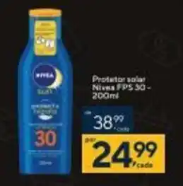 Coop Protetor solar Nivea FPS 30 200ml oferta