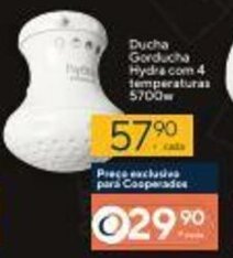 Coop Ducha Gorducha Hydra com 4 Temperaturas 5700w oferta
