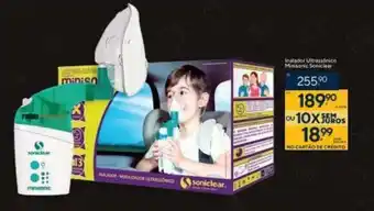 Inalador Ultrassonico Minisonic Soniclear