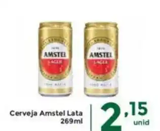 Comercial Esperança Cerveja Amstel Lata oferta