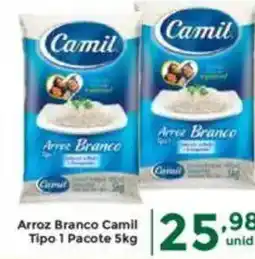 Comercial Esperança Arroz Branco Camil Tipo 1 Pacote oferta