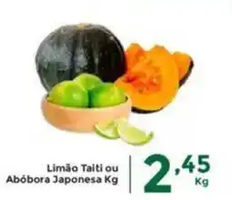 Comercial Esperança Limão Taiti ou Abóbora Japonesa oferta