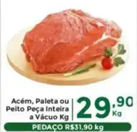 Comercial Esperança Acem, Paleta ou Peito Peça Inteira a Vácuo oferta