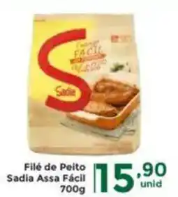 Comercial Esperança Filé de Peito Sadia Assa Fácil oferta