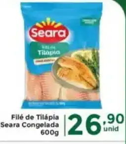 Comercial Esperança Filé de Tilápia Seara Congelada oferta