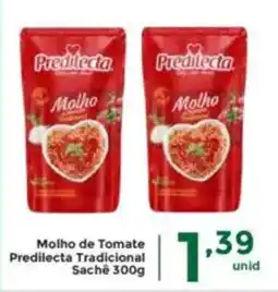 Comercial Esperança Molho de Tomate Predilecta Tradicional Sachê oferta