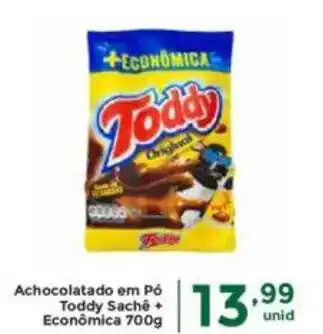 Comercial Esperança Achocolatado em Pó Toddy Sache + Econômica oferta