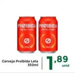 Comercial Esperança Cerveja Proibida Lata oferta