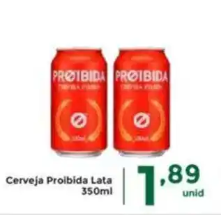 Comercial Esperança Cerveja Proibida Lata oferta