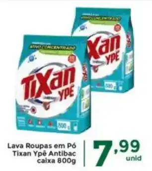 Comercial Esperança Lava Roupas em Pó Tixan Ype Antibac oferta