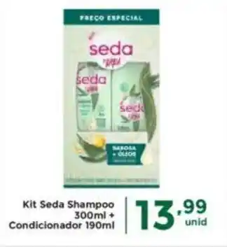 Comercial Esperança Kit Seda Shampoo + Condicionador oferta