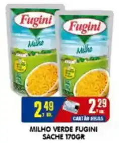 Higa's Supermercado Milho verde fugini sache oferta