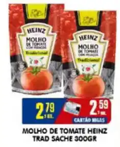 Higa's Supermercado Molho de tomate heinz trad sache oferta