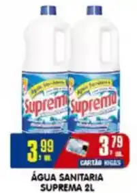 Higa's Supermercado Água sanitaria suprema oferta