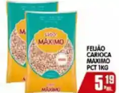 Higa's Supermercado Feijão carioca maximo pct oferta