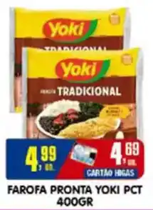 Higa's Supermercado Farofa pronta yoki pct oferta