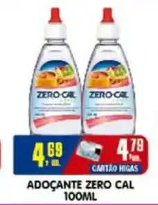 Higa's Supermercado Adoçante zero cal oferta