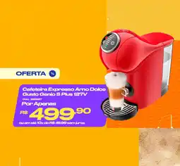 Casa e Vídeo Cafeteira Expresso Arno Dolce Gusto Genio S Plus 127V oferta