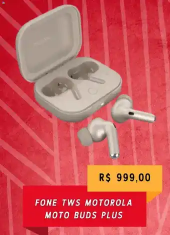 Claro Fone tws motorola moto buds plus oferta