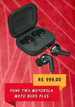 Claro Fone tws motorola moto buds plus oferta