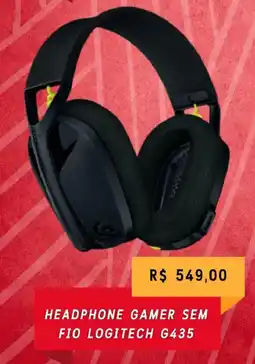 Claro Headphone gamer sem fio logitech g435 oferta