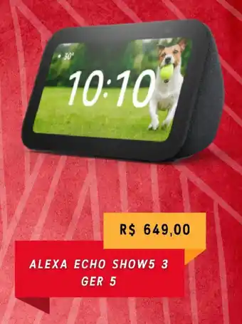 Claro Alexa echo show5 3 ger 5 oferta