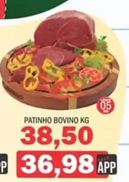 Supermercados Mendonça Patinho bovino oferta