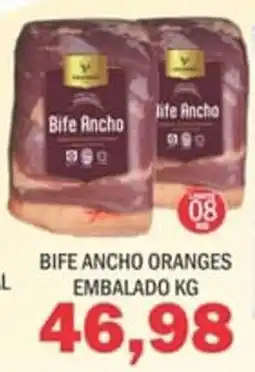 Supermercados Mendonça Bife ancho oranges embalado oferta