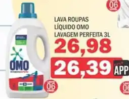 Supermercados Mendonça Lava roupas líquido omo lavagem perfeita oferta