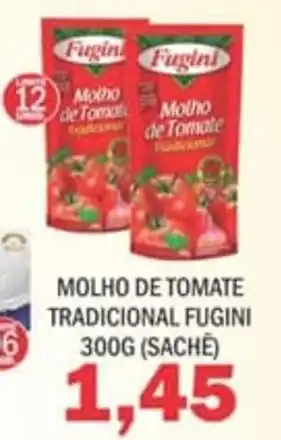 Supermercados Mendonça Molho de tomate tradicional fugini oferta