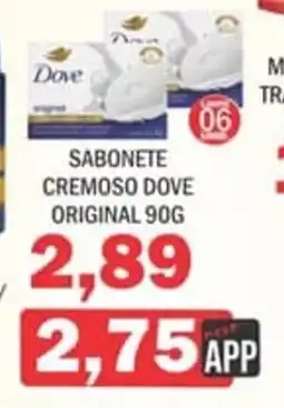 Supermercados Mendonça Sabonete cremoso dove original oferta