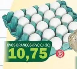 Supermercados Mendonça Ovos brancos oferta