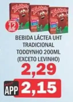 Supermercados Mendonça Bebida láctea uht tradicional toddynho oferta