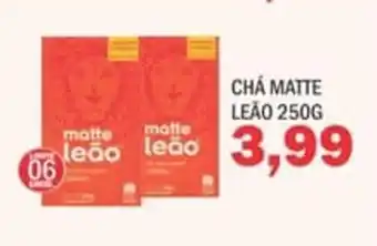 Supermercados Mendonça Chá matte leão oferta