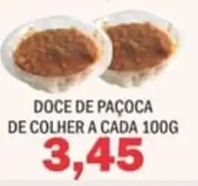 Supermercados Mendonça Doce de pacoca de colher a cada oferta