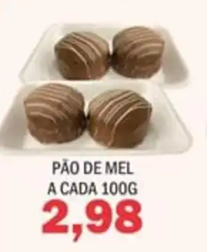 Supermercados Mendonça Pão de mel oferta