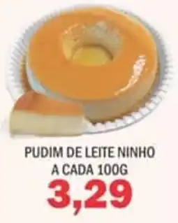 Supermercados Mendonça Pudim de leite ninho oferta